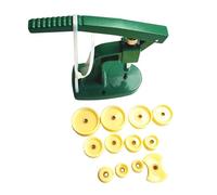 Le lot d'outils de réparation de boîtier de montre contient 12 matrices en acier pour une pression précise sur différents types de montres