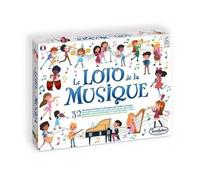 Le Loto de la musique, 32 Instruments et 40 Melodies - Loto sonore musical - Jeu Sensoriel ouie - Set Jouet Educatif Enfant et Carte