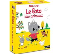 Bébé loup - Le loto des animaux - Jeu d'éveil - Dès 2 ans