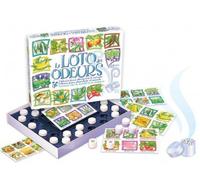 Le Loto des odeurs - Set Jeu de Plateau Enfant + 1 Carte Tigre
