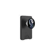 Le Loup Audacieux se Tient Debout derrière Le Costume des Couleurs américaines PopSockets PopWallet pour MagSafe