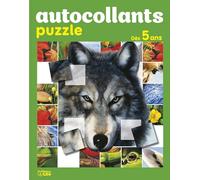 Le loup: Autocollants puzzle