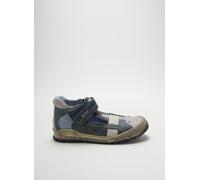 le loup blanc chaussures garçon de couleur bleu