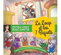 Le loup et les 7 biquets: Livre CD