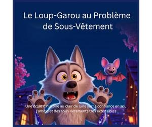 Le Loup-Garou au Problème de Sous-Vêtement: Une drôle d’histoire au clair de lune sur la confiance en soi, l’amitié et des sous-vêtements très extensibles