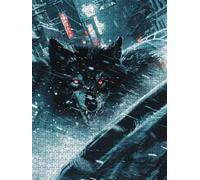 Le Loup Noir Puzzle 5000 Pieces, Puzzle Adulte 5000, Impossible Classique Jigsaw, Familial Puzzles Jeu de, Jigsaws en Bois, pour Jeu Éducatif Défi Jouets, Décoration Murale Artistique Cadeau FNKL5-393
