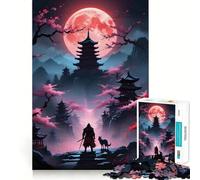 Le Loup Sekiro Gaming Puzzle 1000 Pièces Adolescents Décoration Murale à Assembler Design Lumière Détente et Mémoire 38x52cm