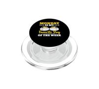Le Lundi est Mon Jour de la Semaine préféré pour Boire du café PopSockets PopGrip pour MagSafe