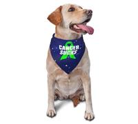 Le Lymphome, C'est Vraiment Nul. Bandana Chien Réglable Écharpe pour Chien Mode Foulard Triangulaire Chiens pour Chiot Quotidien Décorations d'anniversaire