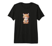 Le Lynx Inspiré : Soyez Sauvage, Soyez Chic T-Shirt Haut de Gamme