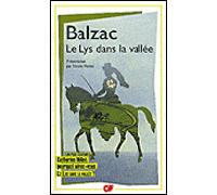 Le Lys dans la vallée - Honoré de Balzac - Flammarion - Livre