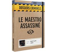 Jeu d'enquête Asmodee Dossiers Criminels Le Maestro Assassiné Multicolore