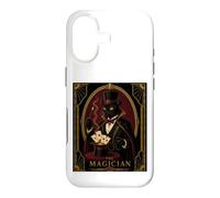 Le Magicien Black Cat Art Déco Meurtre Mystère Coque pour iPhone 17