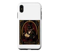 Le Magicien Black Cat Art Déco Meurtre Mystère Coque pour iPhone XS Max