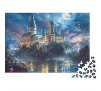 Le Magnifique château au Design Unique et Luxueux, idéal comme Cadeau, Jeu Familial ou décoration d'intérieur, 1 000 pièces (75 x 50 cm)