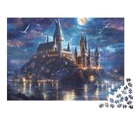 Le Magnifique château, Design Unique et Luxueux, idéal comme Cadeau, Jeu Familial et décoration d'intérieur, 300 pièces (40 x 28 cm)