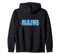 Le Maine, mon endroit heureux Sweat à Capuche