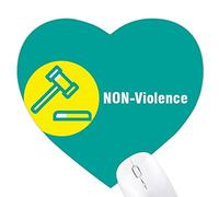 le maintien de la paix, de l'amitié Jeux de tapis de souris en forme de coeur