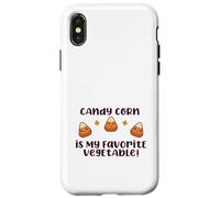 Le MAÏS SUCRÉ EST Mon LÉGUME PRÉFÉRÉ ! Meme d'halloween drôle Coque pour iPhone X/XS