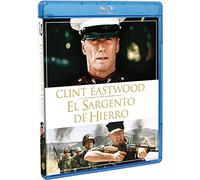 Le Maître de Guerre 1986 Blu-Ray Import Espagnol avec Langue Francais, Clint Eastwood, Marsha Mason, Everett McGill