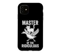 Le maître du Chat Ridicule en Forme d'oie Coque pour iPhone 11