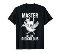 Le maître du Chat Ridicule en Forme d'oie T-Shirt