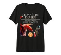 Le Maître du Jeu a Toujours Un Coup d'Avance Humour Geek T-Shirt Haut de Gamme