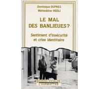 Le Mal Des Banlieues ? : Sentiment D'insécurité Et Crise Identitaire