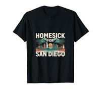 Le Mal du Pays pour San Diego Vibes T-Shirt