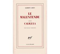 Le Malentendu Suivi De Caligula