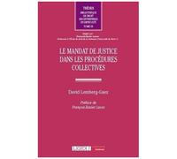 Le Mandat De Justice Dans Les Procédures Collectives