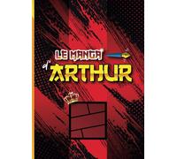 Le Manga d'ARTHUR: Crée ta propre Bande Dessinée | 100 Planches vierges + GUIDE BD pour Apprendre à Dessiner pas à pas | Idée cadeau enfants ados