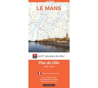 Le Mans, Sarthe - Plan de ville | Blay Foldex