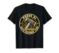 Le Manuel de l'équipe Rogue AI Rapid Response remplace Funny AI T-Shirt Graphique avec Valeur
