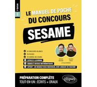 Le manuel de poche du concours SESAME: 6 concours blancs, 70 fiches, 70 vidéos de cours
