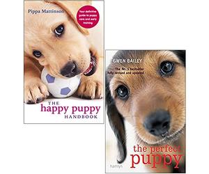 Le manuel Happy Puppy de Pippa Mattinson et le chiot parfait de Gwen Bailey, ensemble de 2 livres