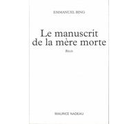 Le manuscrit de la mère morte