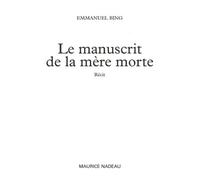 Le manuscrit de la mère morte