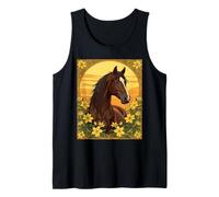 Le Marais Collant entouré de Fleurs de Jasmin Jaune Débardeur