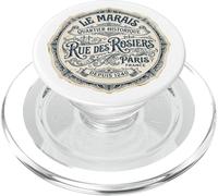 Le Marais París Francia Histórico Quarante Depuis 1240 PopSockets PopGrip pour MagSafe