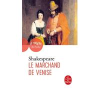 Le Marchand de Venise - William Shakespeare - Lgf - Poche - Théâtre