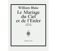 Le mariage du Ciel et de l'Enfer - André Gide - Corti - broché - Poésie