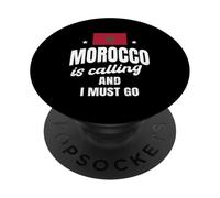 Le Maroc Appelle Design Marocain Wanderlust PopSockets PopGrip Adhésif