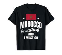 Le Maroc Appelle Design Marocain Wanderlust T-Shirt