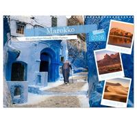 Le Maroc, une mosaïque vivante et pleine de couleurs., Version française (Calendrier mural 2026 DIN A3 portrait), Calendrier CALVENDO mensuel