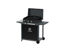 LE MARQUIER - Adela Edition Ardoise : Plancha Adela 260 + Chariot+ Couvercle