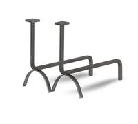 Chenets porte-bûches Le Marquier Pastilles Carrées