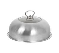 Le Marquier – Cloche de cuisson – Acier inoxydable – Couvercle en verre
