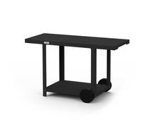 LE MARQUIER-Desserte vintage coloris noir en acier - 123 x 63 x 75 cm