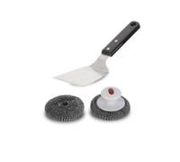 LE MARQUIER-Kit de nettoyage Le Marquier pour plancha avec boule en inox et spatule
